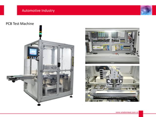 PCB Test Machine
Automotive Industry
 