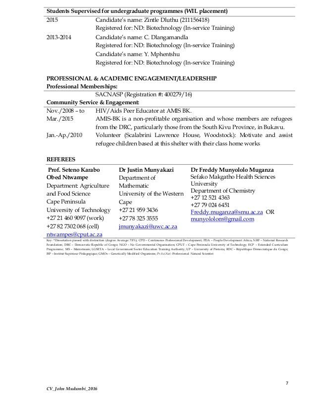 Thesis supervised cv