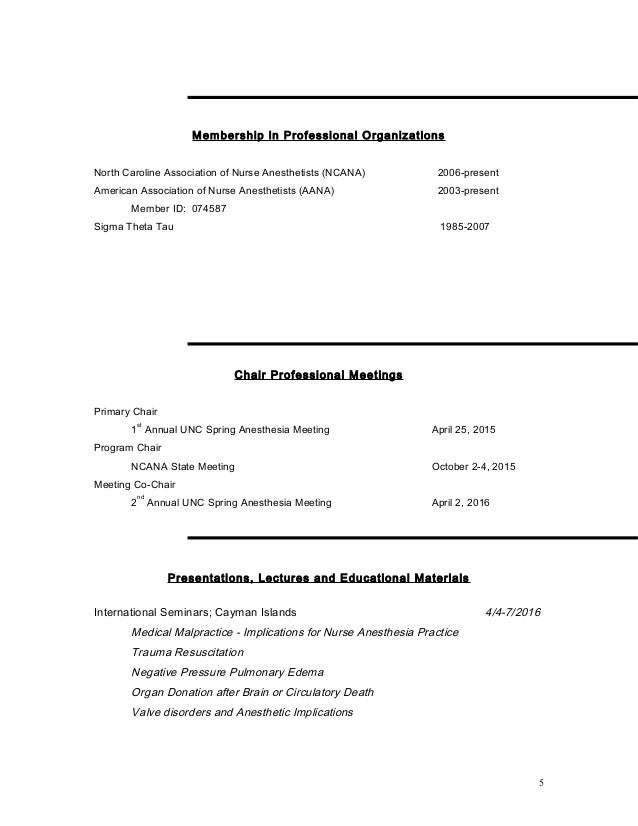 crna resume