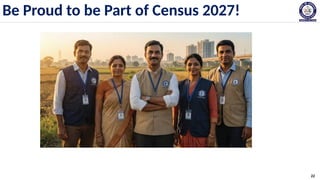 Comprehensive Training for Enumerators & Supervisors in Census 2027 | PPTX