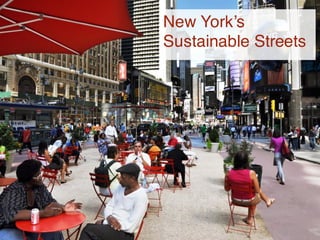 New York’s
Sustainable Streets
 