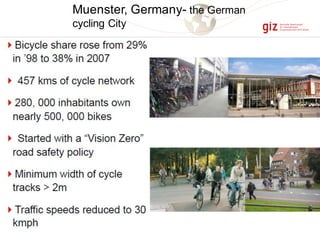 Muenster, Germany- the German
cycling City
 