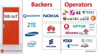 Backers Operators
@CRASingapore
NB-IoT
 