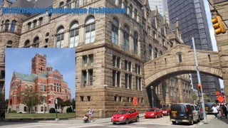 Richardsonian Romanesque Architecture
 