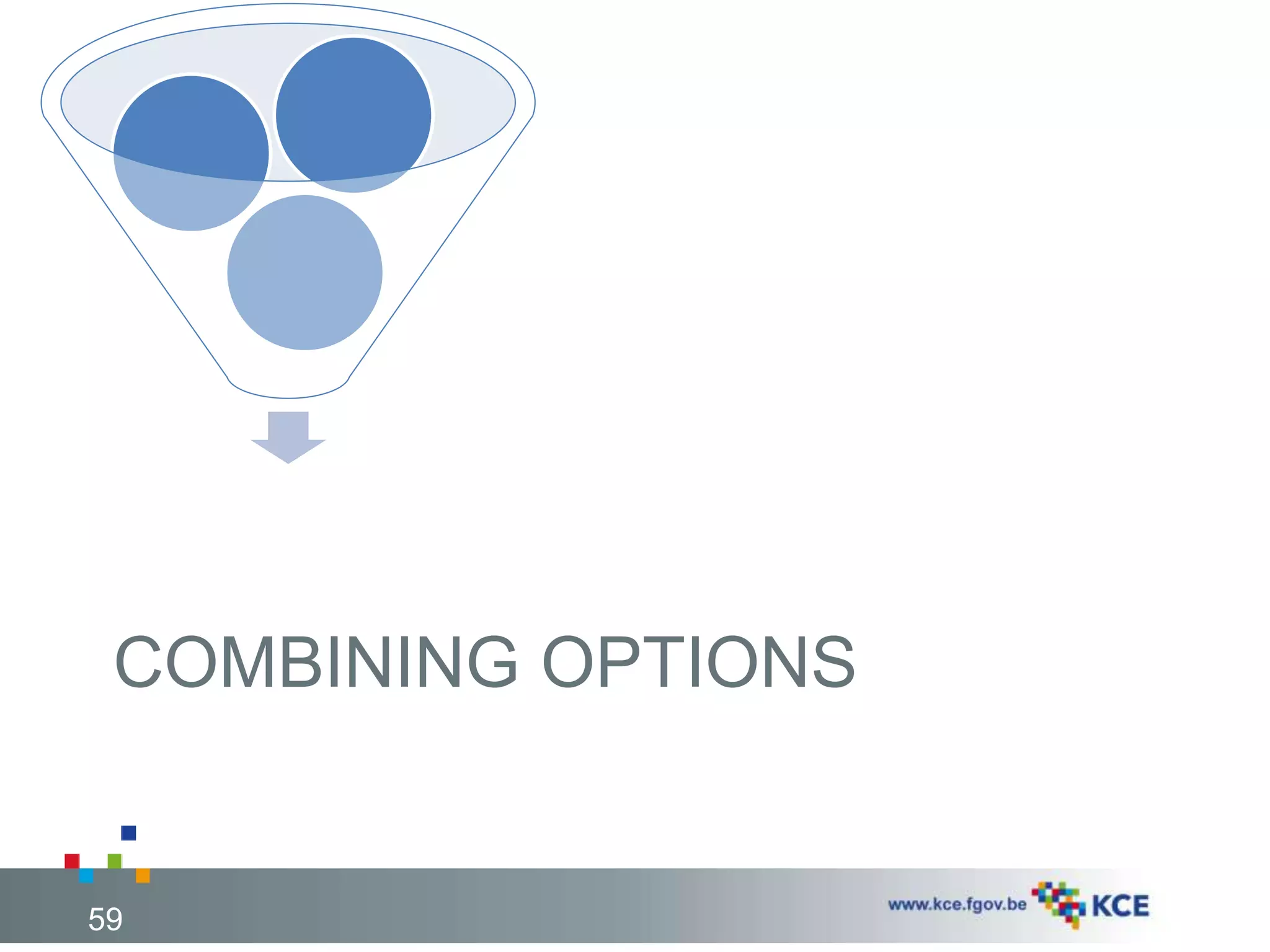 COMBINING OPTIONS 
59 
 