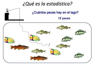 ¿Qué es la estadística?
 