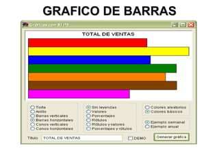 GRAFICO DE BARRAS
 