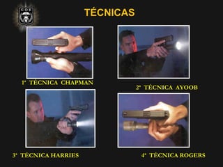 1ª TÉCNICA CHAPMAN
2ª TÉCNICA AYOOB
3ª TÉCNICA HARRIES 4ª TÉCNICA ROGERS
TÉCNICAS
 