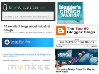 Industrial Design Related Blogs & Websites
