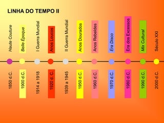 LINHA DO TEMPO II
 