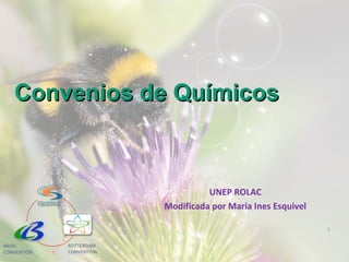 Convenios de Químicos



                     UNEP ROLAC
           Modificada por Maria Ines Esquivel

                                                1
 