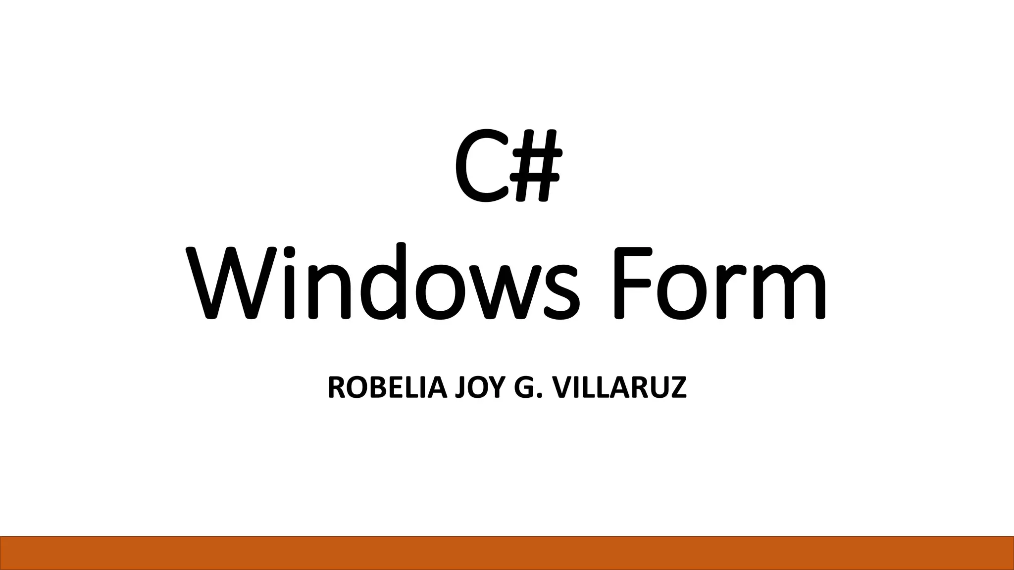 01csharp-visual-studio-environment-pptx