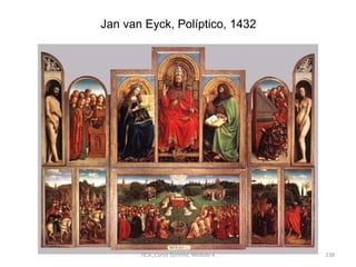 Jan van Eyck, Políptico, 1432
HCA, Curso Turismo, Módulo 4 238
 