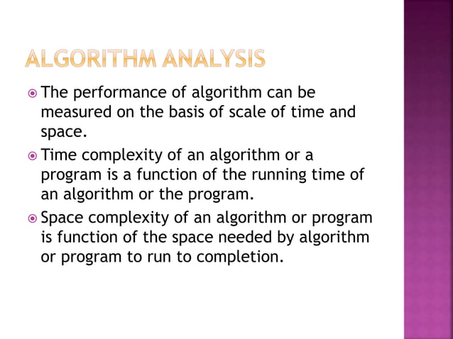 Asymptotic Analysis in Data Structure using C | PPTX