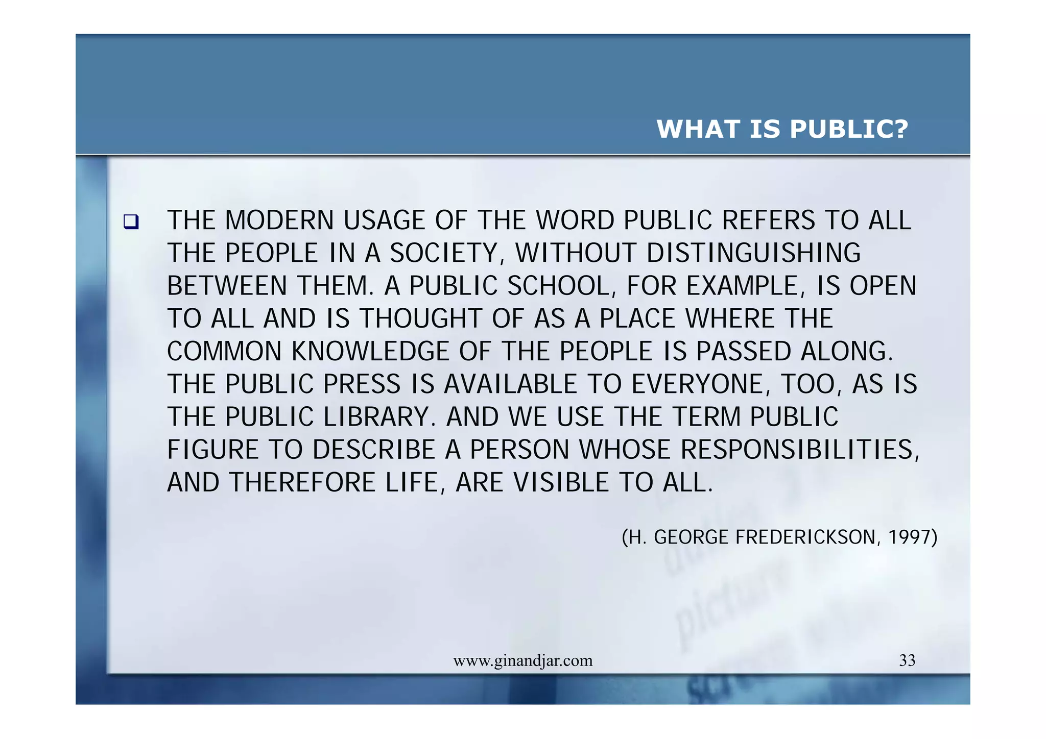 CONCEPTS AND DEFINITIONS