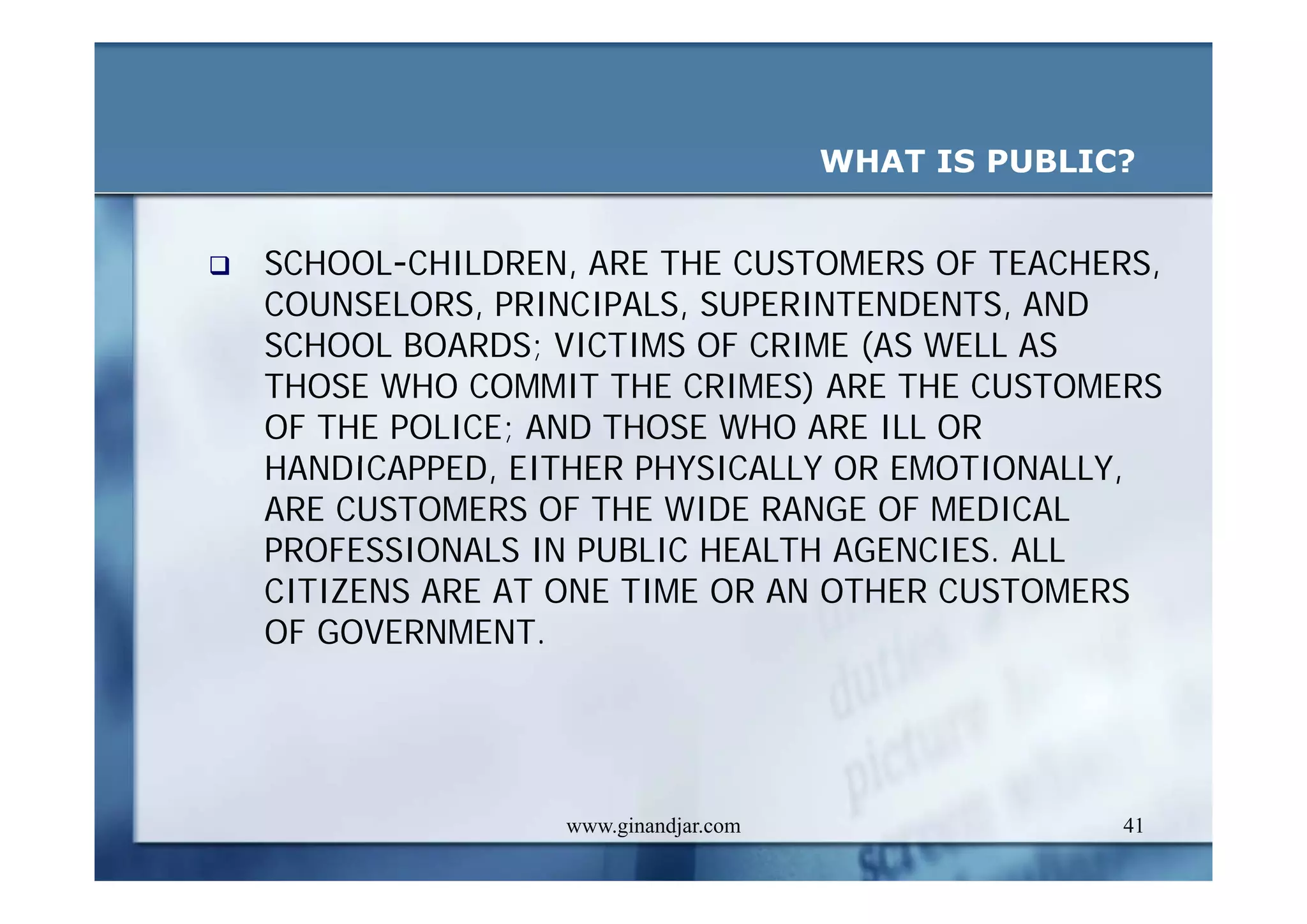 CONCEPTS AND DEFINITIONS