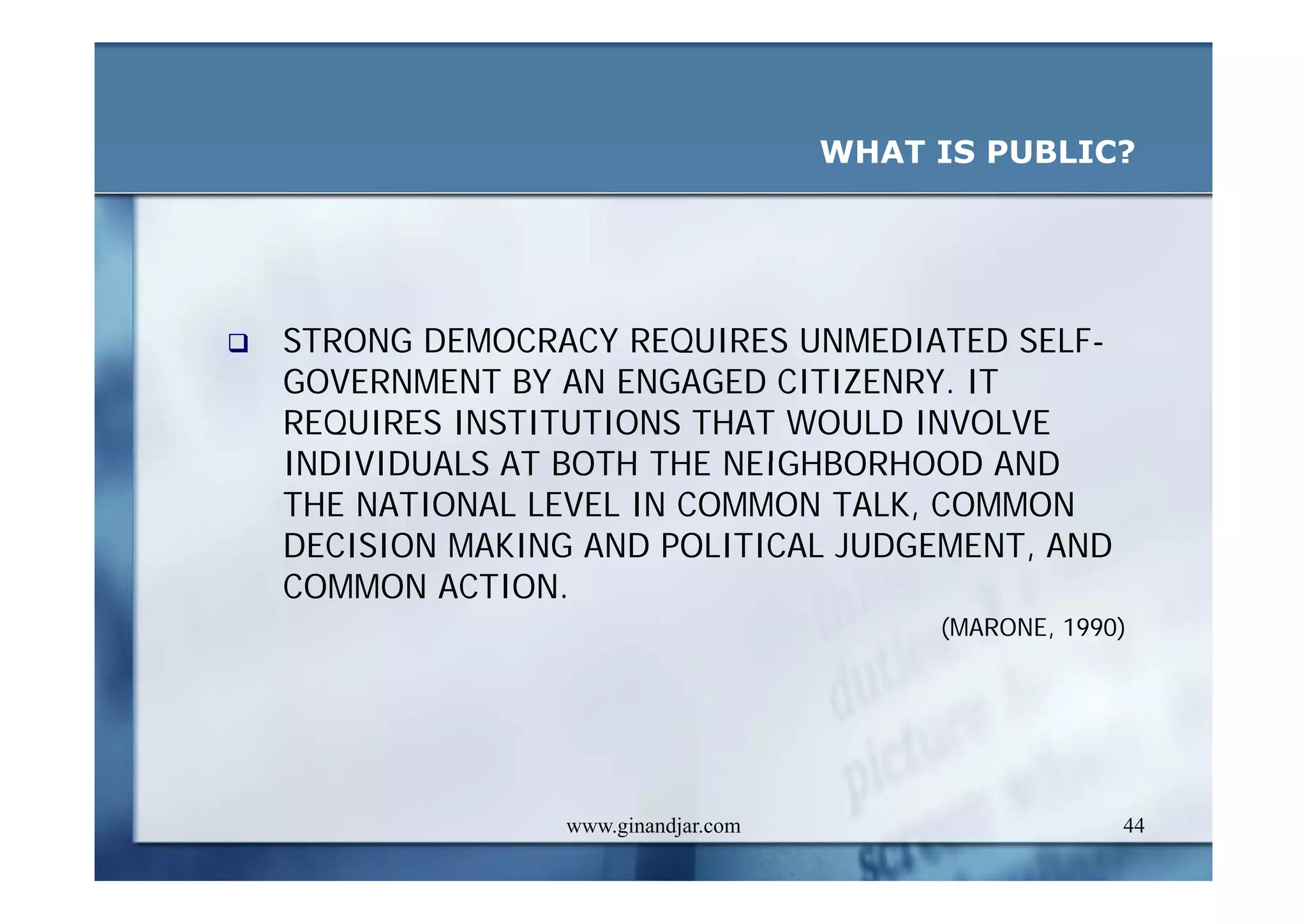 CONCEPTS AND DEFINITIONS