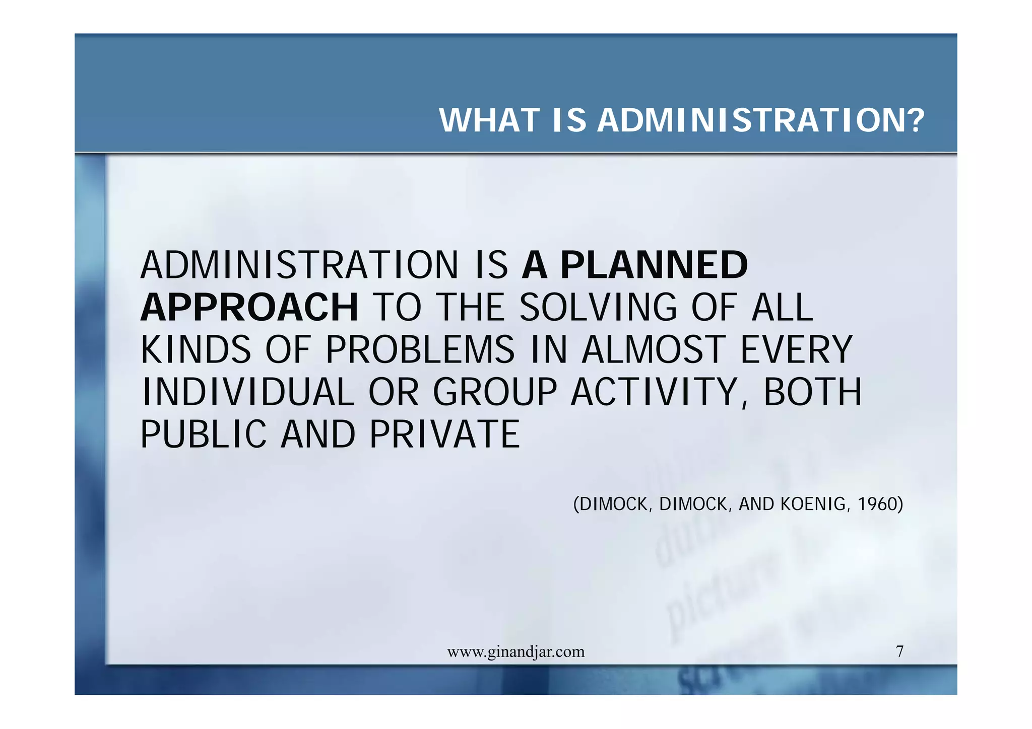 CONCEPTS AND DEFINITIONS