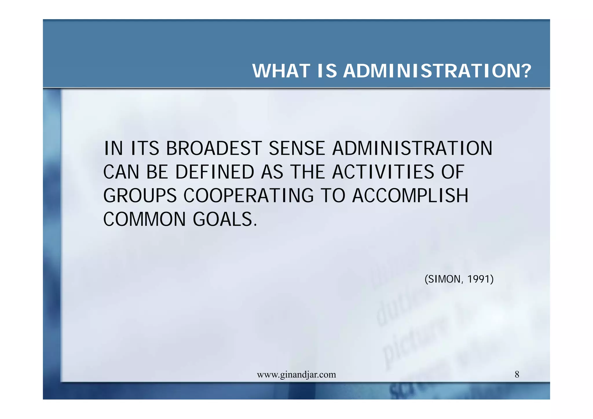 CONCEPTS AND DEFINITIONS