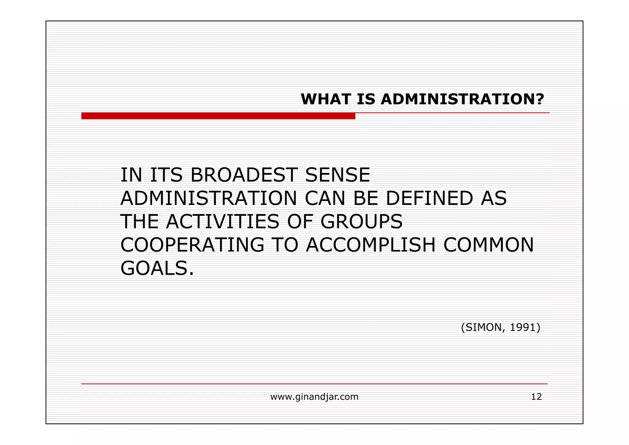 DEFINITIONS AND CONCEPTS