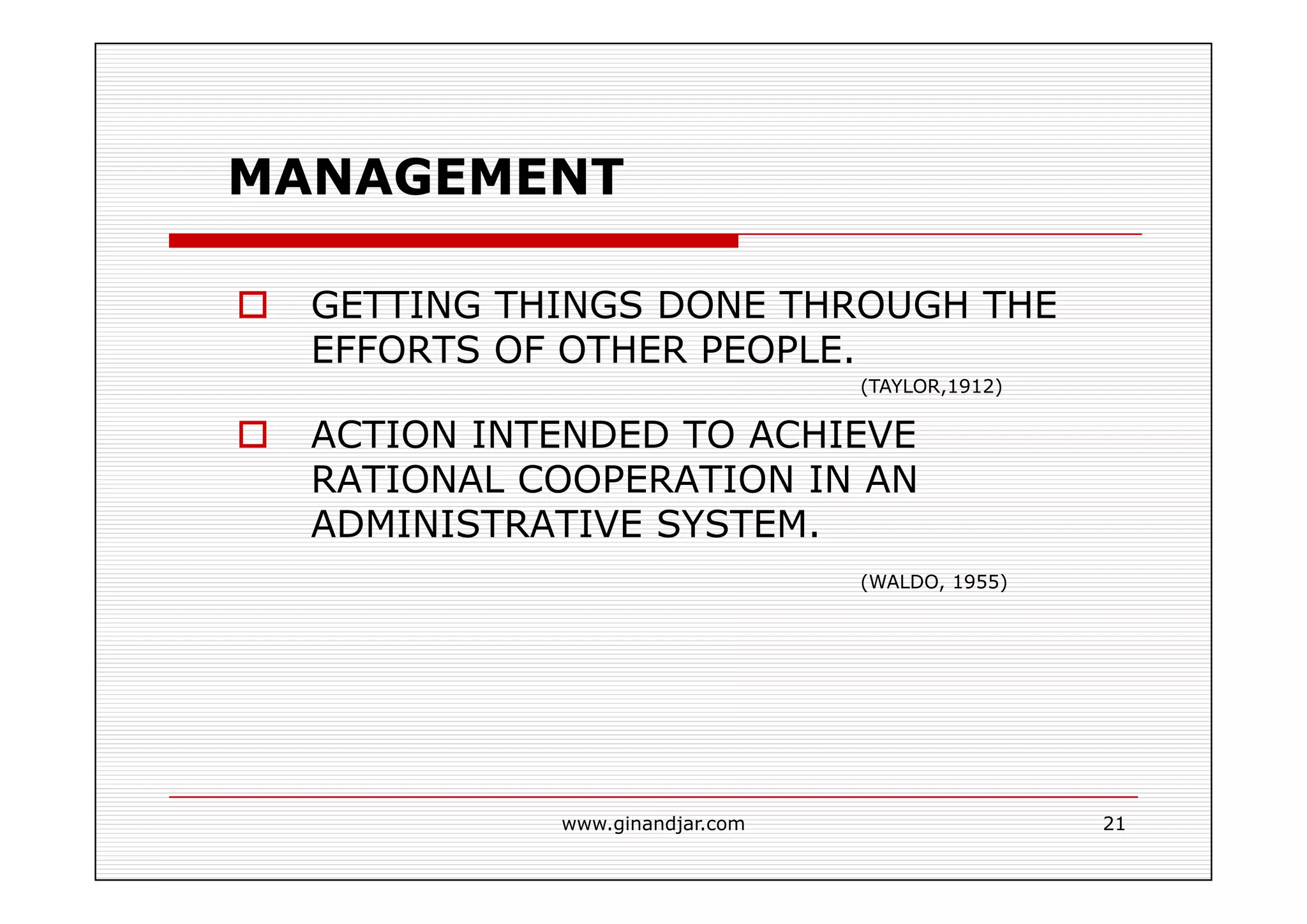 DEFINITIONS AND CONCEPTS