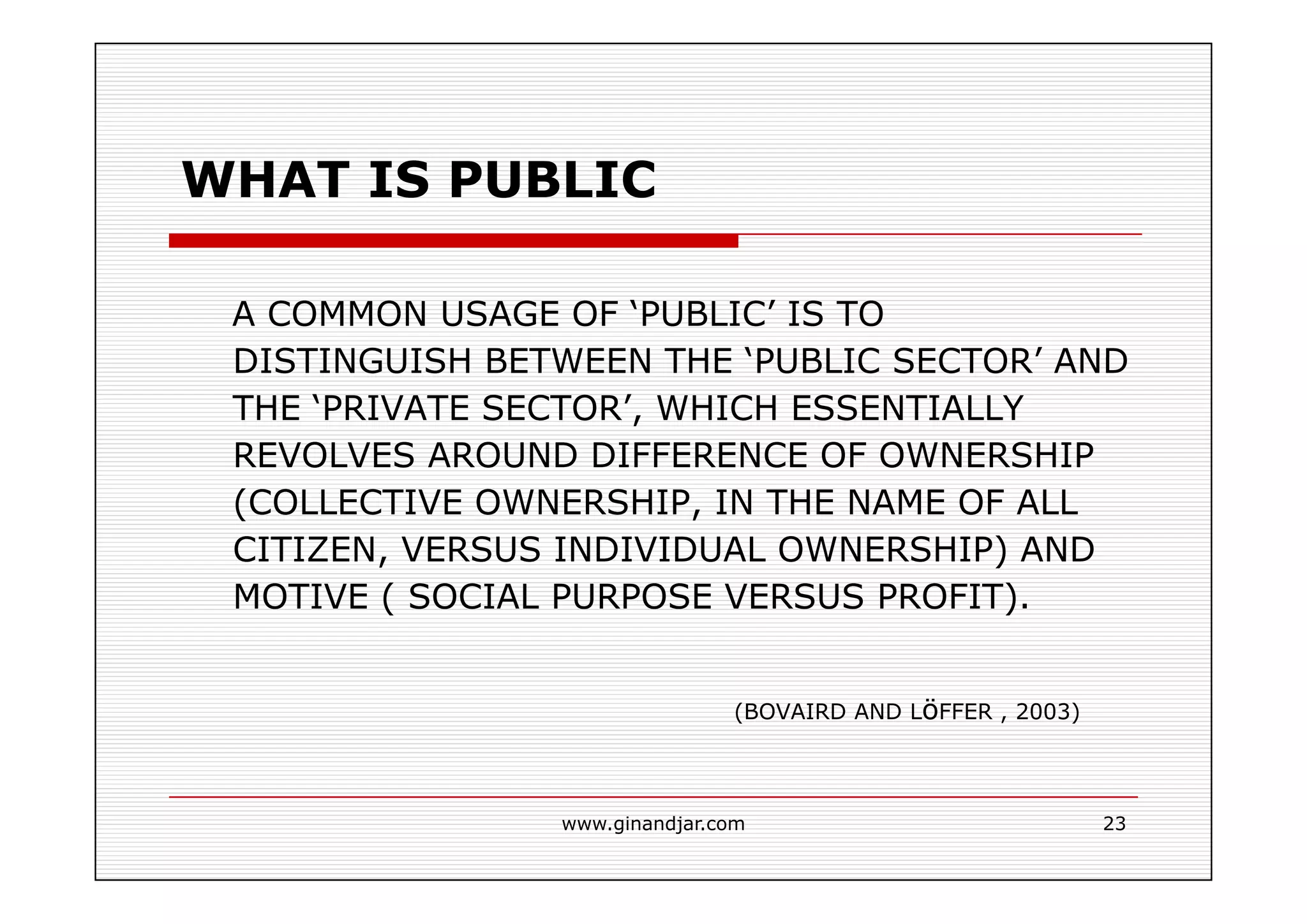 DEFINITIONS AND CONCEPTS