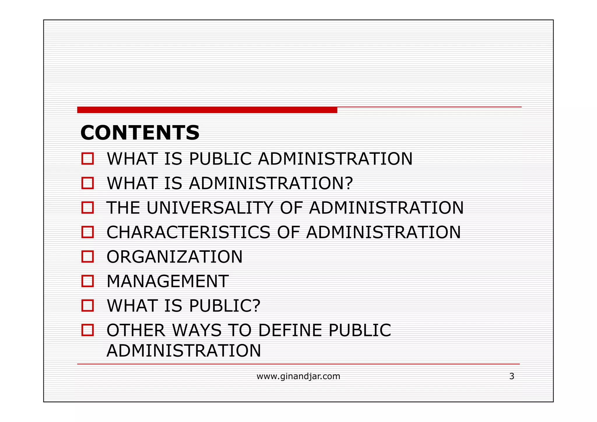 DEFINITIONS AND CONCEPTS