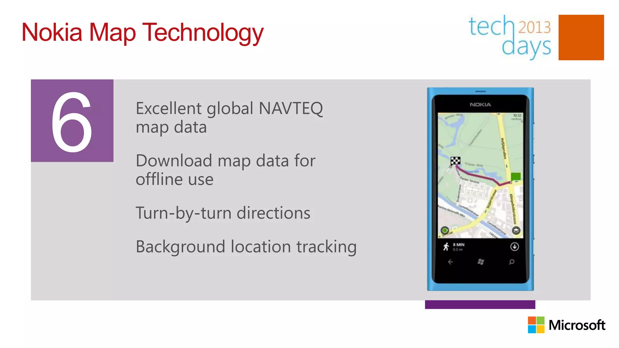 Nokia Map Technology
 