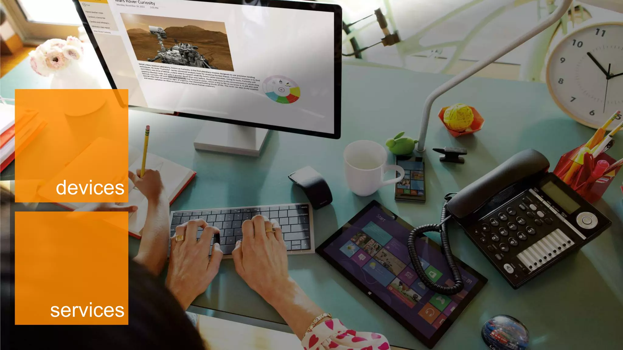 devices




services
 