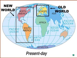 NEW     OLD
WORLD   WORLD
 