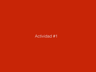 Actividad #1
 