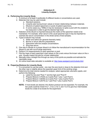 Method verification | PDF