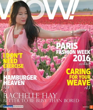Rachelle Hay - WOW Magazine feature