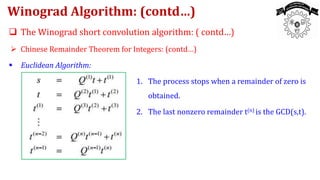 Winograd Algorithm 01 EC 7311-Module IV.pptx