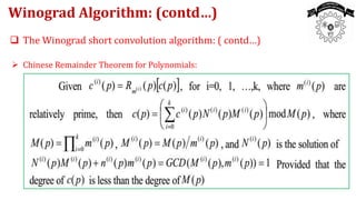 Winograd Algorithm 01 EC 7311-Module IV.pptx