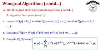 Winograd Algorithm 01 EC 7311-Module IV.pptx