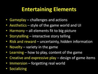 Game Elements
