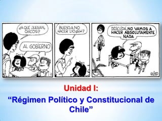 Unidad I:
“Régimen Político y Constitucional de
Chile”
 