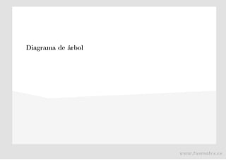 Diagrama de árbol
www.tusmates.es