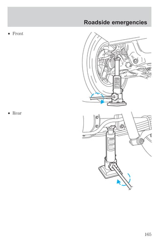 ² Front 
² Rear 
Roadside emergencies 
165 
 