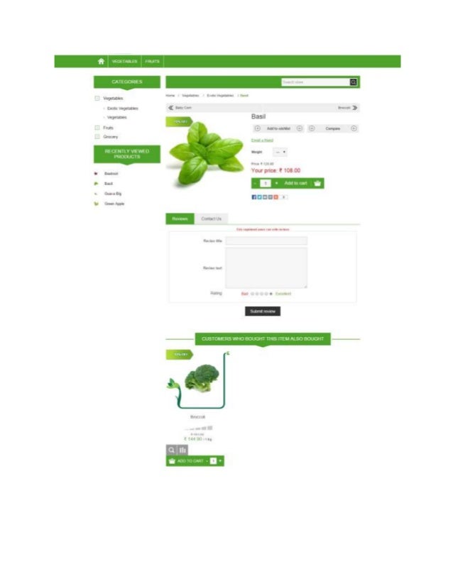 Nopcommerce front end picture