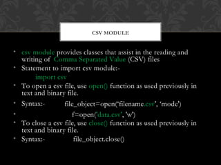 01 file handling for class use class pptx | PPTX