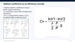 Comprehensive Academic Overview of Firearms Ballistics: Internal ...