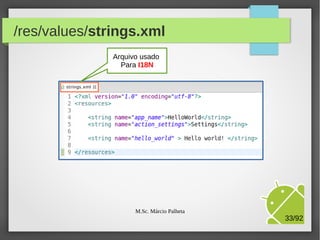 /res/values/strings.xml
Arquivo usado
Para I18N

M.Sc. Márcio Palheta

33/94

 