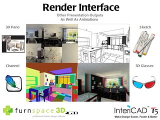Furnspace 3D Intericad T5 Interior Design Software | PPT