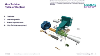 GAS TURBINE FOR BEGINNERS FOR COMBINED CYCLE POWER PLANT | PDF