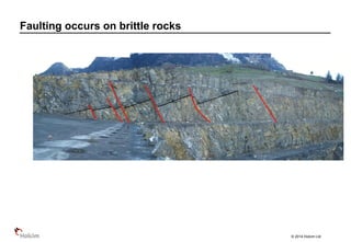 © 2014 Holcim Ltd
Faulting occurs on brittle rocks
Holderbank
 
