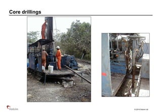 © 2014 Holcim Ltd
Core drillings
 