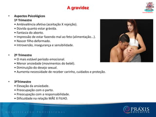 Desenvolvimento do bebê durante a gravidez Curso de GestantesAté 4 semanas• Fecundação: penetração do espermatozóide no óvulo.• Início da divisão celular.• Chegada do ovo ao útero (7dias).• Fixação do ovo na cavidade uterina (10 dias).• Início da diferenciação celular para a formação do saco amniótico, saco vitelino, placenta e bebê.• Comprimento aproximado de 2 milímetros.
