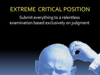 Gnoseology and the Critical Problem | PPTX